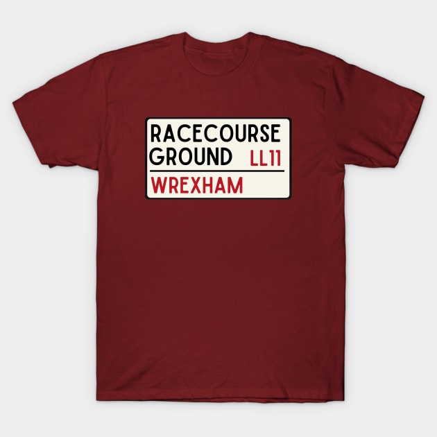 Wrexham, The Racecourse Ground T-Shirt by Teessential